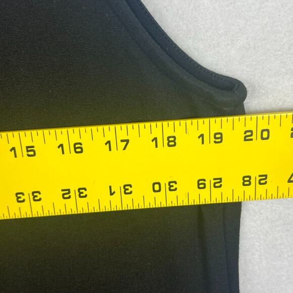 Marcella NYC Dress Women's Size XXL Black Clara Fit Flare Long Midi Sleeveless - Picture 12 of 13